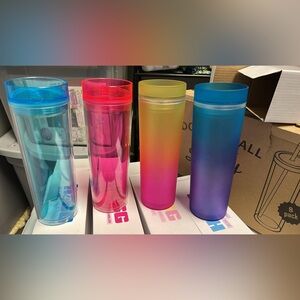 Colorful Tumbler Set
